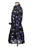 Assorted Brands Black Purple Casual Dress Size M - photo 5
