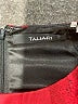 Tahari Graphic Red Cocktail Dress Size 10 - photo 7