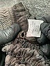 BCBGMAXAZRIA Chevron-herringbone Gray Linen Pants Size S - photo 8