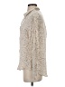 Rails Animal Print Ivory Long Sleeve Blouse Size S - photo 5