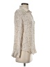 Rails Animal Print Ivory Long Sleeve Blouse Size S - photo 4