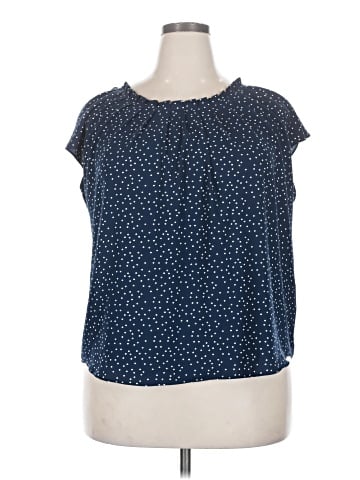 LC Lauren Conrad Short Sleeve Blouse (view 1)