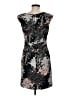 Mac & Jac 100% Polyester Graphic Black Cocktail Dress Size M - photo 2