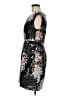 Mac & Jac 100% Polyester Graphic Black Cocktail Dress Size M - photo 5
