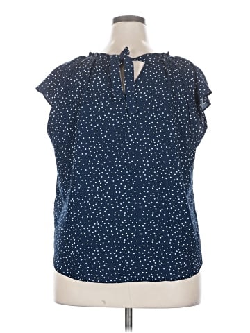 LC Lauren Conrad Short Sleeve Blouse (view 2)