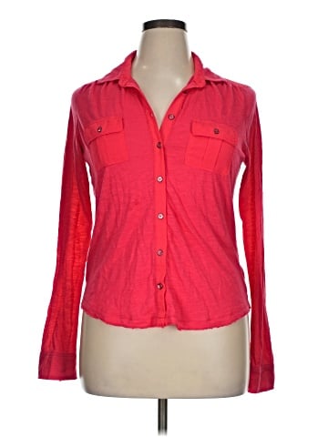 Aeropostale Long Sleeve Button-Down Shirt (view 1)