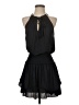 Mustard Seed 100% Polyester Black Cocktail Dress Size S - photo 1