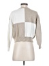 Vigoss Color Block Tan Turtleneck Sweater Size S - photo 2
