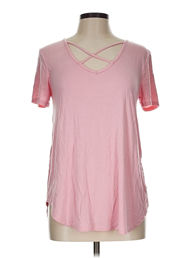 Pre-owned Lime N Chili Short Sleeve T-shirt In Pink