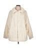 Old Navy 100% Polyester Ivory Faux Fur Jacket Size L - photo 1