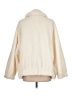 Old Navy 100% Polyester Ivory Faux Fur Jacket Size L - photo 2