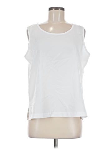 Susan Graver Sleeveless T-Shirt (view 1)