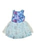 Unbranded 100% Polyester Blue Dress Size 2 - 3 - photo 2