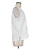 Susan Graver 100% Polyester White Sleeveless T-Shirt Size M - photo 4