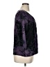 Serenade Purple 3/4 Sleeve Blouse Size 1X - photo 4