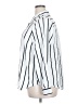 Torrid 100% Polyester Stripes Silver Long Sleeve Blouse Size 2X Plus (2) - photo 5