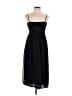 Zara Solid Black Casual Dress Size L - photo 1