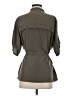 Trouve Green Gray 3/4 Sleeve Button-Down Shirt Size S - photo 2