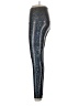 Unbranded Metallic Snake Print Metallic Silver Leggings Size L - photo 5
