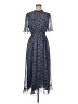 Hayden 100% Polyester Blue Casual Dress Size M - photo 1