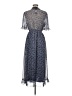 Hayden 100% Polyester Blue Casual Dress Size M - photo 2