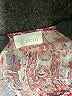 Ecru Red Sleeveless Blouse Size S - photo 7
