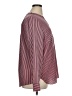 CAbi 100% Polyester Stripes Burgundy Long Sleeve Blouse Size XL - photo 4