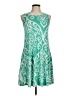HerShe Paisley Green Cocktail Dress Size M - photo 1