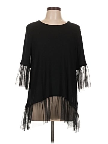 Pleione 3/4 Sleeve Top (view 1)