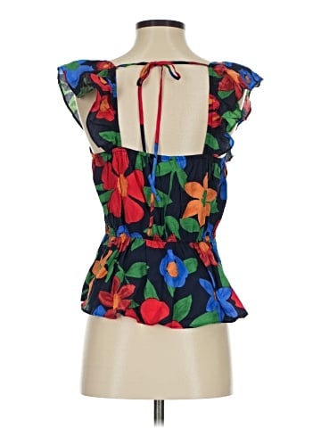 Skies Are Blue Sleeveless Blouse (view 2)