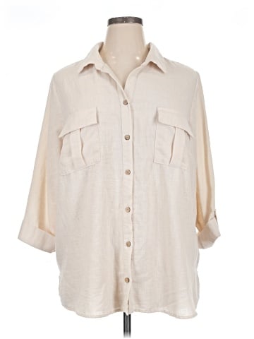 Naif 3/4 Sleeve Blouse (view 1)