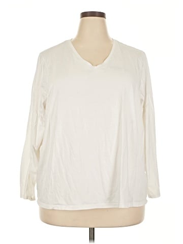 Lands' End 3/4 Sleeve T-Shirt (view 1)