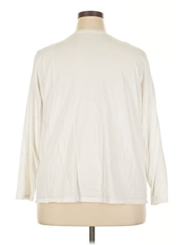 Lands' End 3/4 Sleeve T-Shirt (view 2)