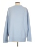 Zara Solid Blue Pullover Sweater Size L - photo 2