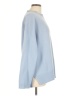 Zara Solid Blue Pullover Sweater Size L - photo 4