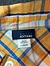 Basic Editions Plaid Yellow Short Sleeve Button-Down Shirt Size 10 - 12 - photo 3