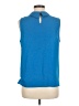 CeCe Blue Sleeveless Blouse Size M - photo 2