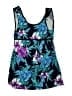 Unbranded Floral Blue Swimsuit Top Size S - photo 1