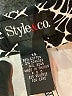 Style&Co Print Black Casual Pants Size 14 - photo 4