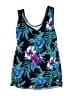 Unbranded Floral Blue Swimsuit Top Size S - photo 2