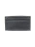 Halogen 100% Leather Gray Leather Clutch One size - photo 3