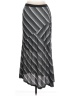 a.n.a. A New Approach Chevron-herringbone Silver Formal Skirt Size L (petite) - photo 2