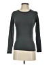 Unbranded 100% Polyester Gray Long Sleeve Top Size XS - photo 1