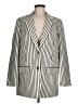 Everlane Stripes Ivory Blazer Size 6 - photo 1