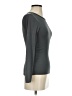 Unbranded 100% Polyester Gray Long Sleeve Top Size XS - photo 4