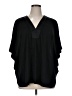 Natori Black Short Sleeve Blouse Size 1X - photo 1