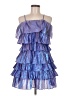 Assorted Brands 100% Polyester Blue Cocktail Dress Size 8 Petite - photo 1