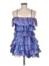Assorted Brands 100% Polyester Blue Cocktail Dress Size 8 Petite - photo 2