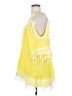 Venus 100% Rayon Yellow Sleeveless Top Size S - photo 5