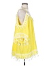 Venus 100% Rayon Yellow Sleeveless Top Size S - photo 4